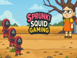 თამაში Sprunki squid gaming ონლაინ