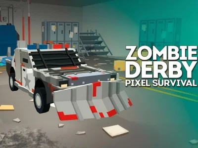 თამაში Zombie Derby Pixel Survival ონლაინ