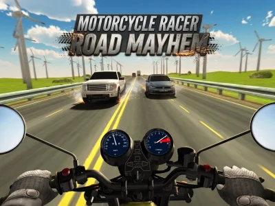 თამაში Motorcycle Racer: Road Mayhem ონლაინ