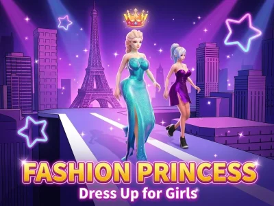 თამაში Fashion Princess Dress Up for Girls ონლაინ
