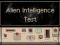 თამაში Alien Intelligence Test ონლაინ
