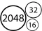 თამაში Merge Numbers 2048 ონლაინ