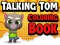 თამაში Talking Tom Coloring Books ონლაინ