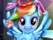 თამაში Rainbow pony real haircuts ონლაინ