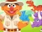 თამაში 123 Sesame Street: Ernie's Dinosaur Day Care ონლაინ