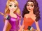 თამაში Disney Princesses Rainbow Dresses ონლაინ