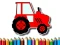თამაში Easy Kids Coloring Tractor ონლაინ