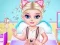 თამაში Naughty Baby Elsa's Weekend ონლაინ