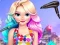 თამაში Eliza's Neon Hairstyle ონლაინ