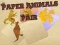 თამაში Paper Animals Pair ონლაინ
