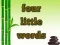 თამაში Four Little Words ონლაინ