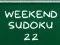თამაში Weekend Sudoku 22 ონლაინ