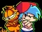 თამაში Funkin' On a Monday with Garfield the cat ონლაინ