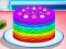თამაში Cooking Rainbow Cake ონლაინ
