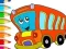 თამაში Coloring Book: Bus ონლაინ