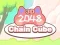თამაში Chain Cube 2048 3D ონლაინ