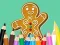 თამაში Coloring Book: Gingerbreads ონლაინ