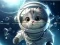თამაში Jigsaw Puzzle: Astronaut-Cat ონლაინ