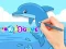 თამაში Coloring Book: Cute Dolphin ონლაინ