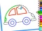 თამაში Toddler Drawing: Cute Car ონლაინ