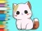 თამაში Coloring Book: Cute Kitten ონლაინ