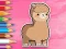 თამაში Coloring Book: Cute Alpaca ონლაინ