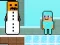 თამაში Noob vs Pro Snowman ონლაინ