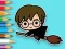 თამაში Coloring Book: Flying Potter ონლაინ
