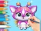 თამაში Coloring Book: Cute Fluvsies ონლაინ