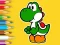 თამაში Coloring Book: Yoshi Fishing Day ონლაინ