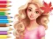 თამაში Coloring Book: Barbie Autumn Tale ონლაინ