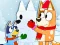 თამაში Jigsaw Puzzle: Bluey Christmas Snowman ონლაინ