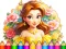 თამაში Coloring Book: Flower Dress Up ონლაინ