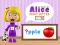 თამაში World of Alice First Letter ონლაინ