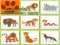 თამაში Wild Animals Kids Memory game ონლაინ