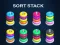თამაში Sort Stack color Hoop Game ონლაინ