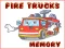 თამაში Fire Trucks Memory ონლაინ