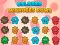 თამაში Colored Microbes Rows ონლაინ