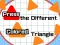 თამაში Press The Different Colored Triangle ონლაინ