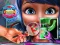თამაში Dotted Girl Tongue Doctor ონლაინ