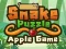 თამაში Snake Puzzle Apple Game ონლაინ