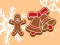 თამაში Gingerbreadman Coloring ონლაინ