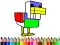 თამაში Back To School: Monster Craft Coloring ონლაინ