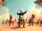 თამაში Stickman: Dinosaur arena ონლაინ