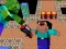 თამაში Space Adventure: Noobiks Battle vs Zombies ონლაინ