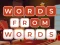 თამაში Words from Words ონლაინ