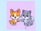 თამაში Cats and Dogs Puzzle ონლაინ