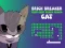 თამაში Brick Breaker Chipi Chipi Chapa Chapa Cat ონლაინ