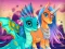 თამაში Cute Unicorns And Dragons Puzzle ონლაინ
