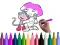 თამაში Dora Coloring Fun Time ონლაინ